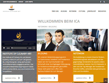 Tablet Screenshot of ica-germany.com